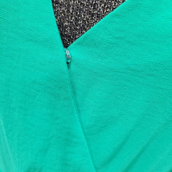 Emma & Michele Faux Wrap Surplice Neckline Midi Dress Size 6 - Picture 6 of 11